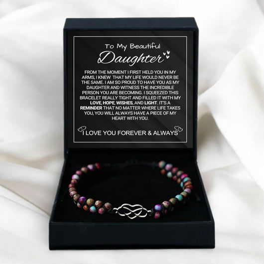 To My Daughter - Love You Forever Bracelet